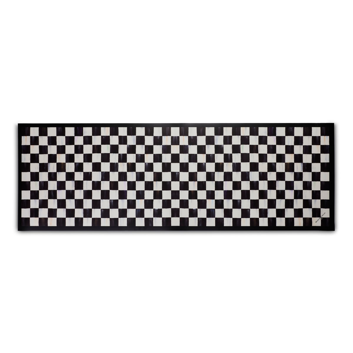 Courtly Check 2' x 6' Floor Mat