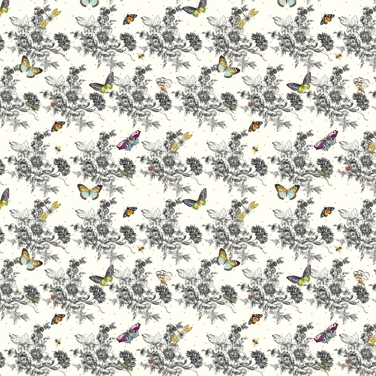 Butterfly Toile Peel & Stick Wallpaper