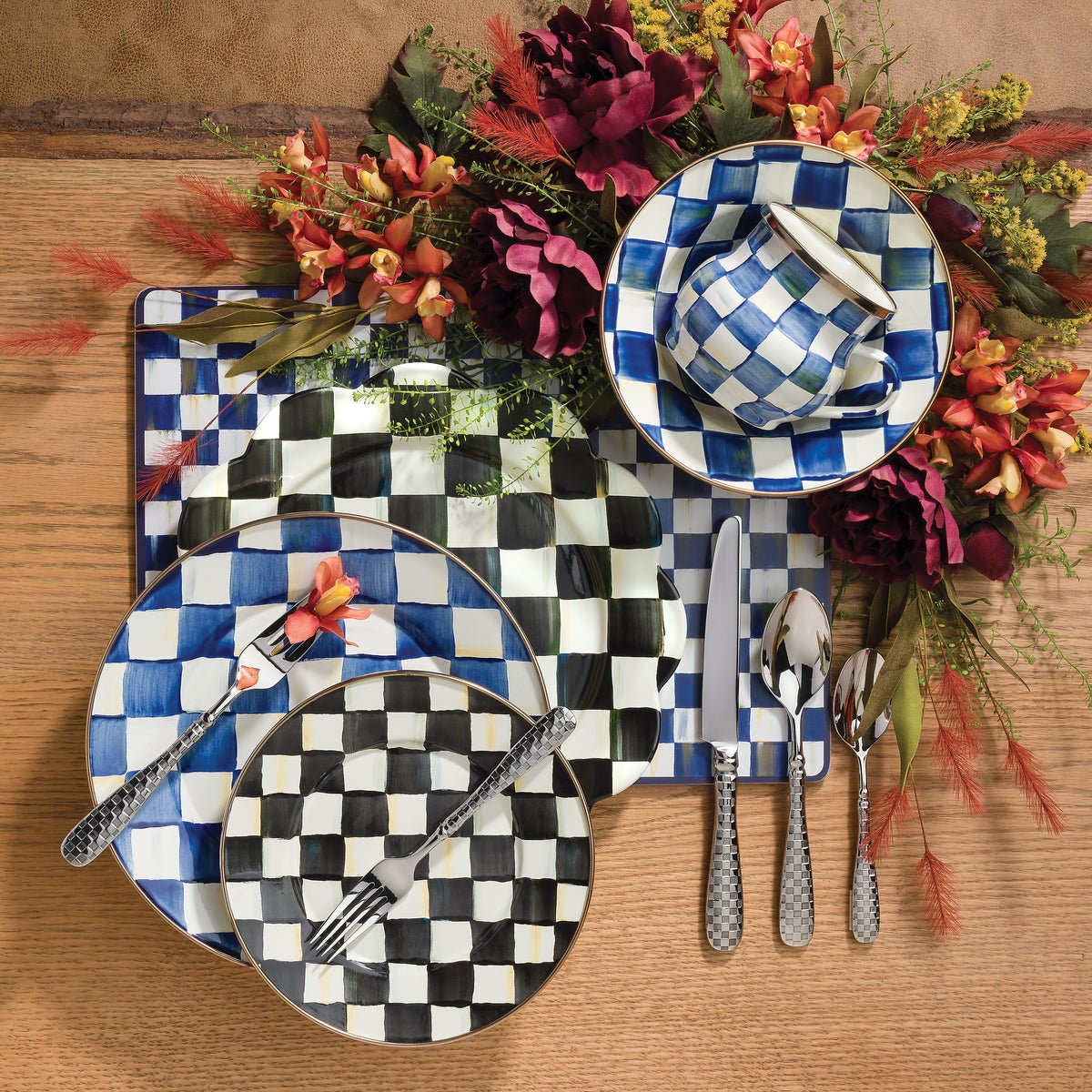 Check Flatware 5-Piece Place Setting - Image 3