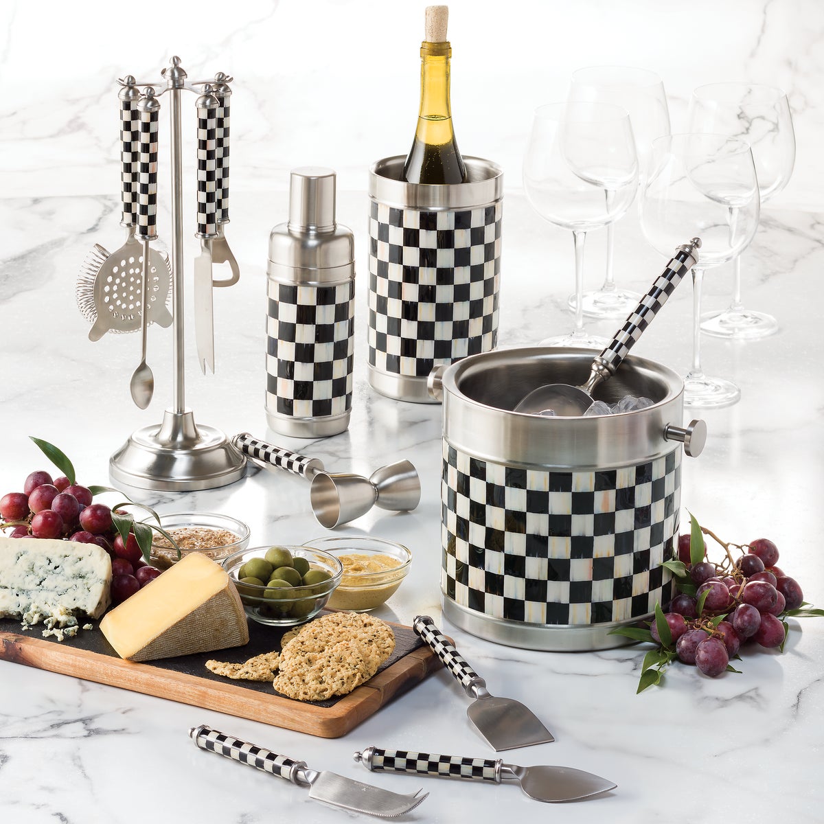 Courtly Check Supper Club Cheese Knife Set - Image 2
