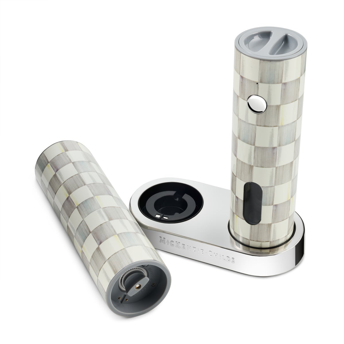 Sterling Check Electric Salt & Pepper Grinder Set - Image 3