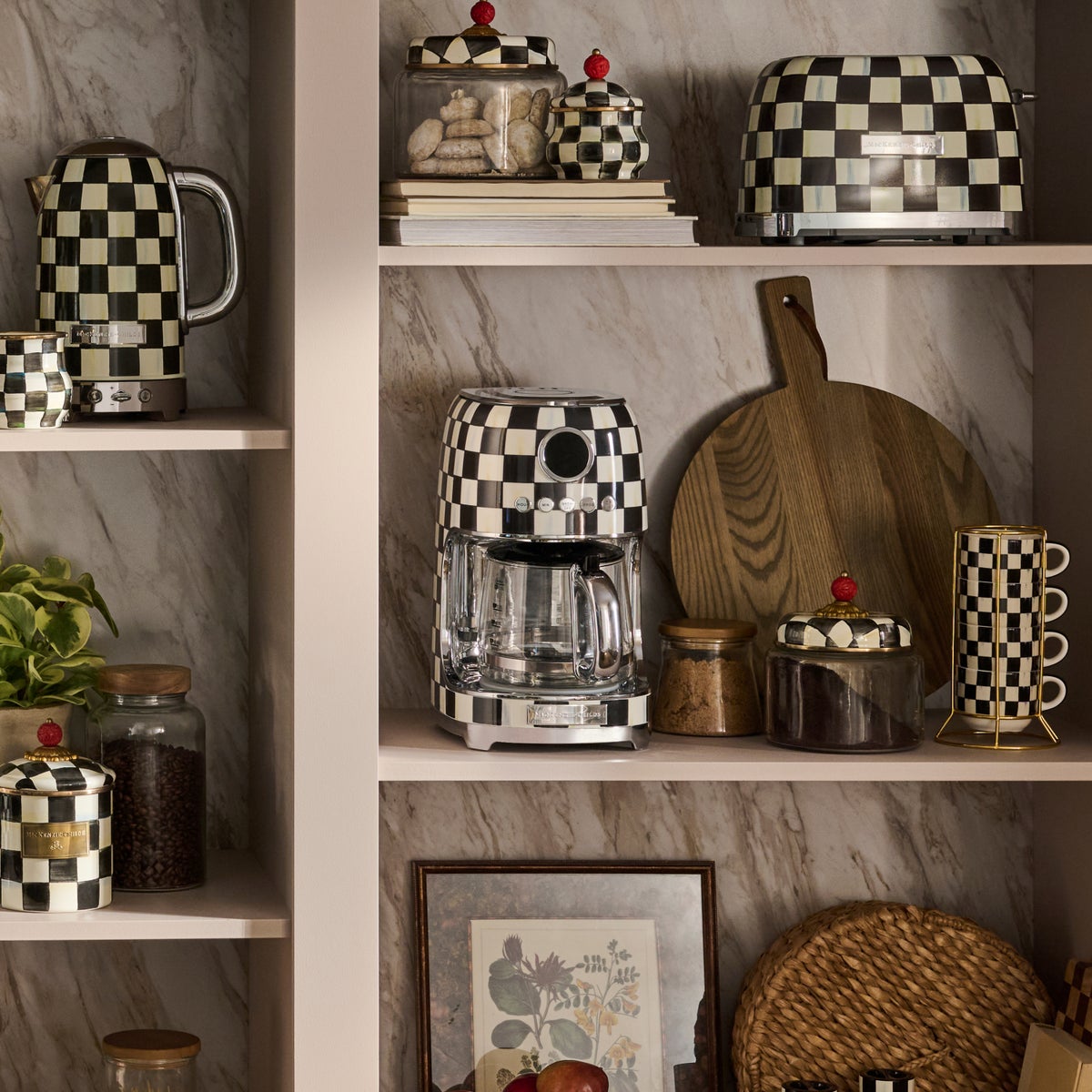 Courtly Check Drip Coffee Maker - Image 4