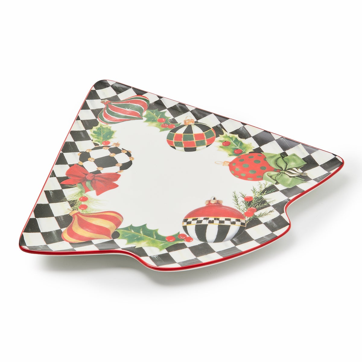 Deck the Halls Tree Serving Platter - Image 3