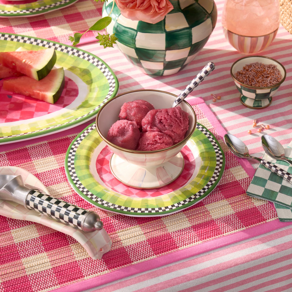 Watermelon Melamine Salad Plates, Set of 4 - Image 7