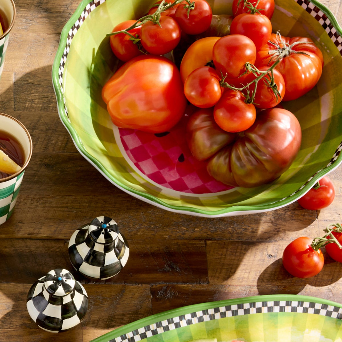 Watermelon Melamine Serving Bowl - Image 4