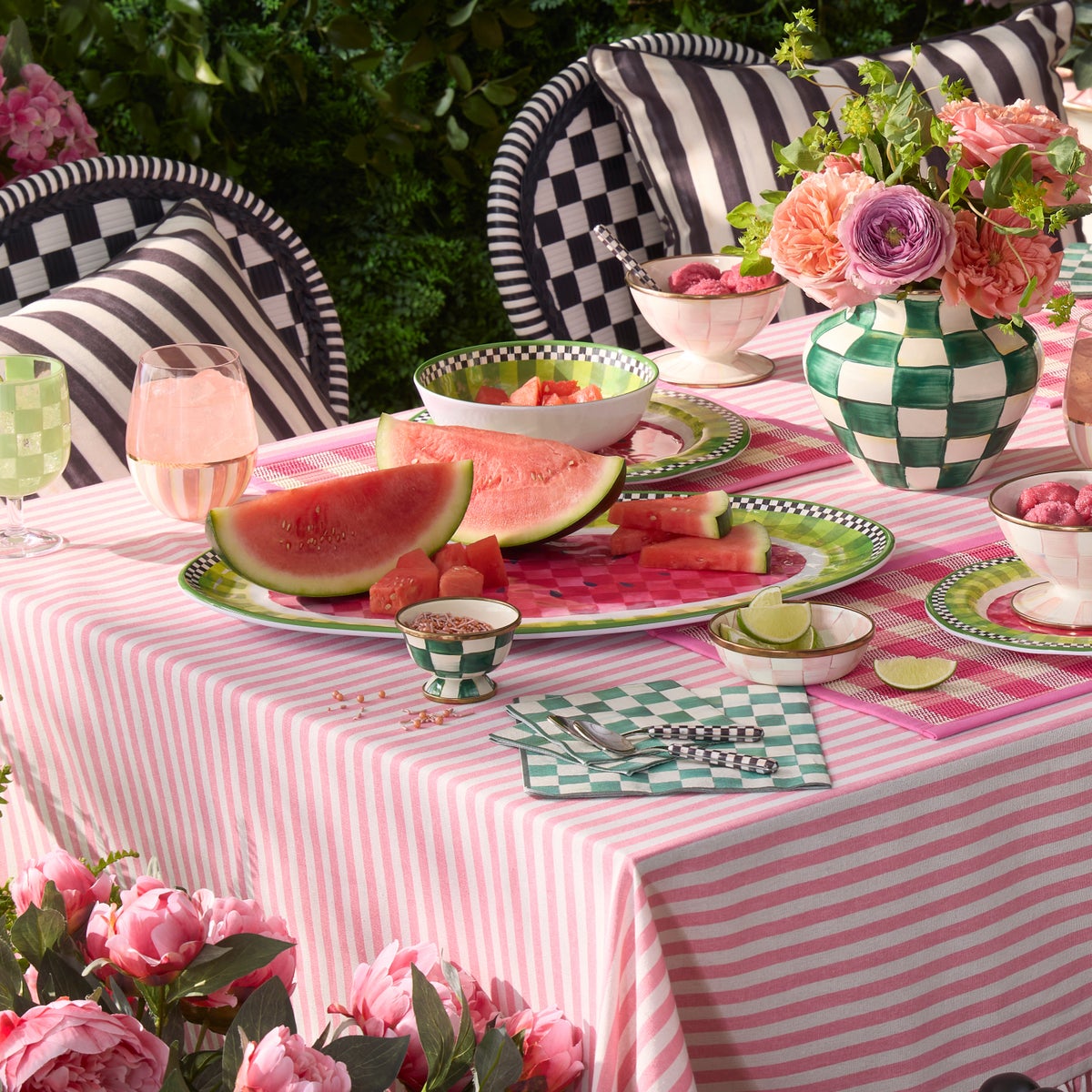 Watermelon Melamine Oval Platter - Image 3