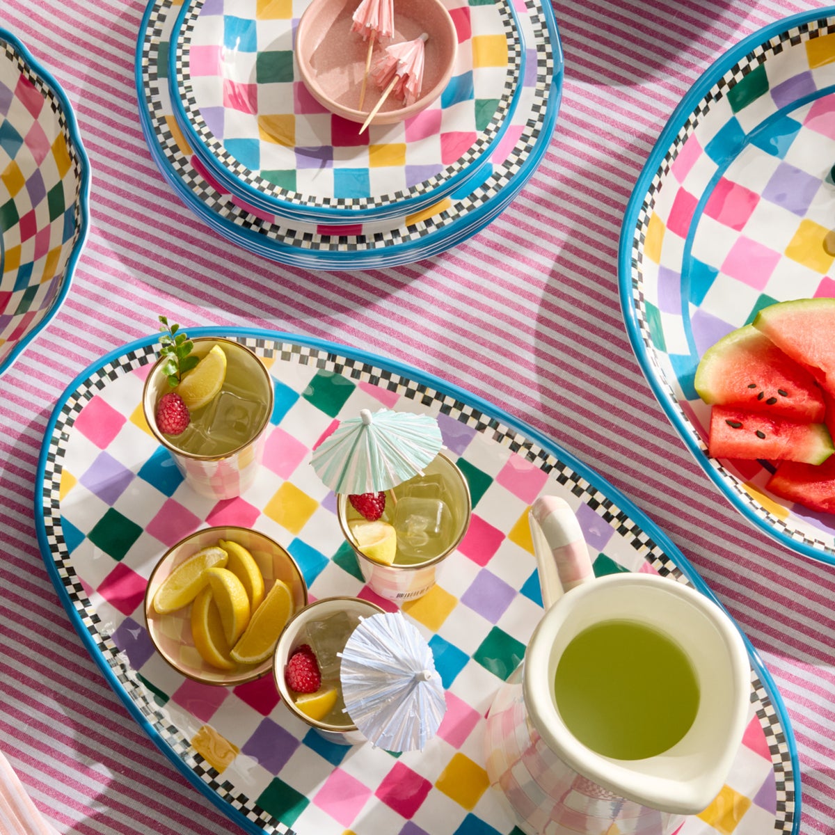 Jamboree Melamine Oval Platter - Image 2