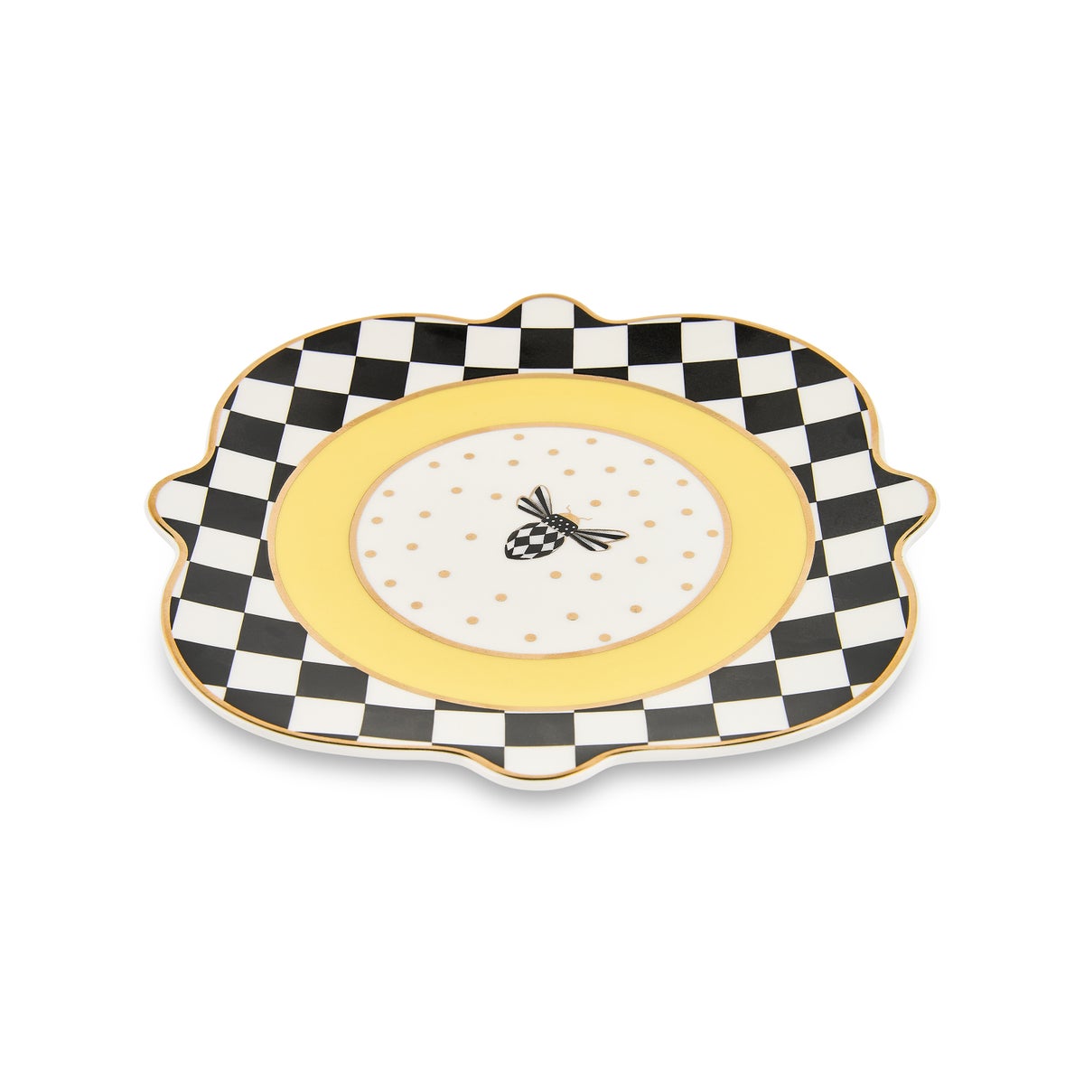 Bee Toile Salad Plate - Image 3