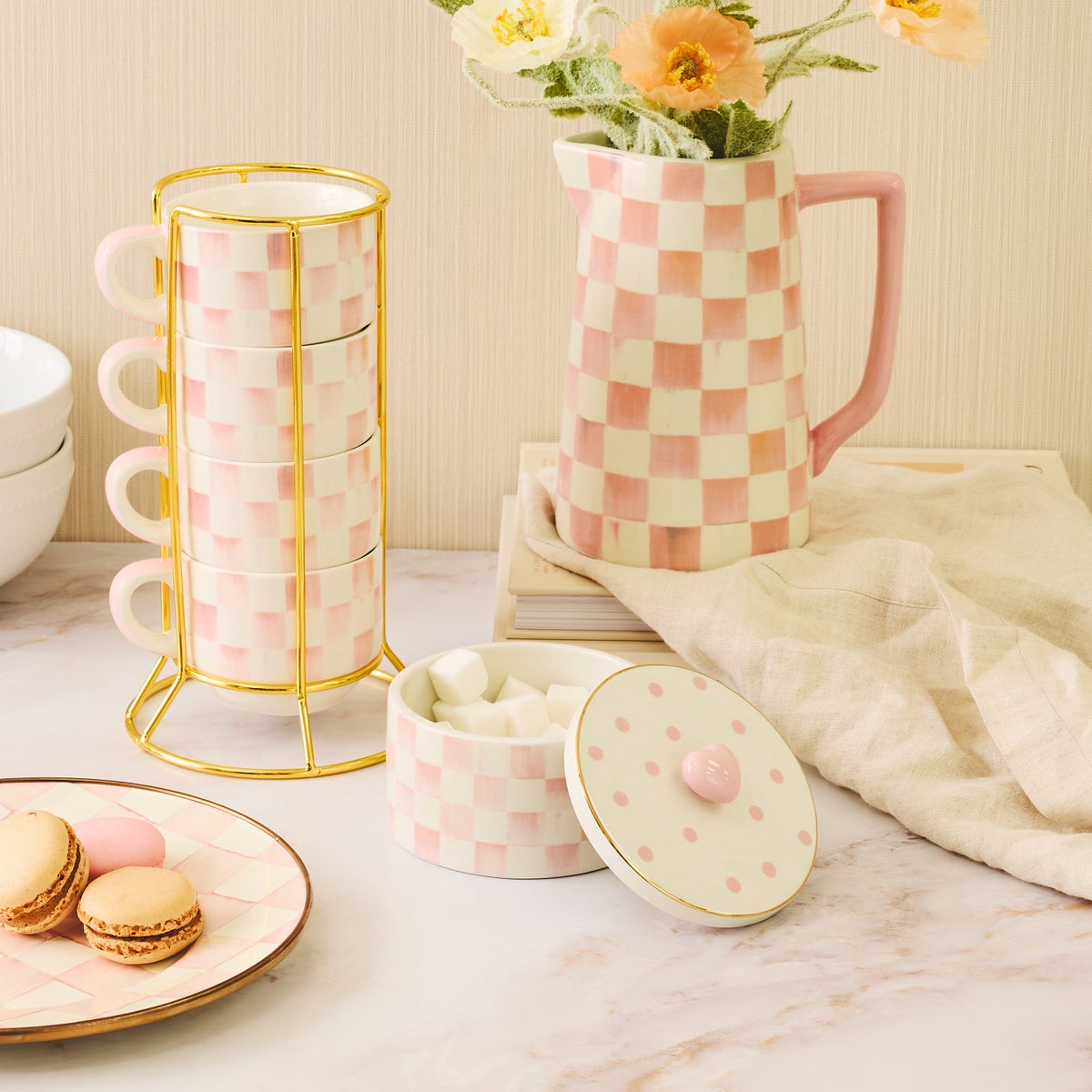 Rosy Check Trinket Box - Image 2