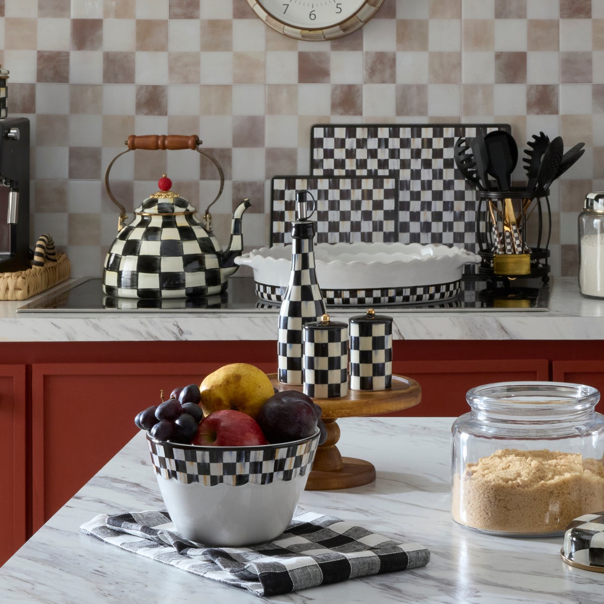 Courtly Check Farmhouse Oil Cruet - Image 4