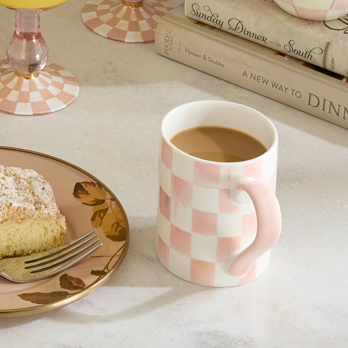 Rosy Check Porcelain Mug - Image 4