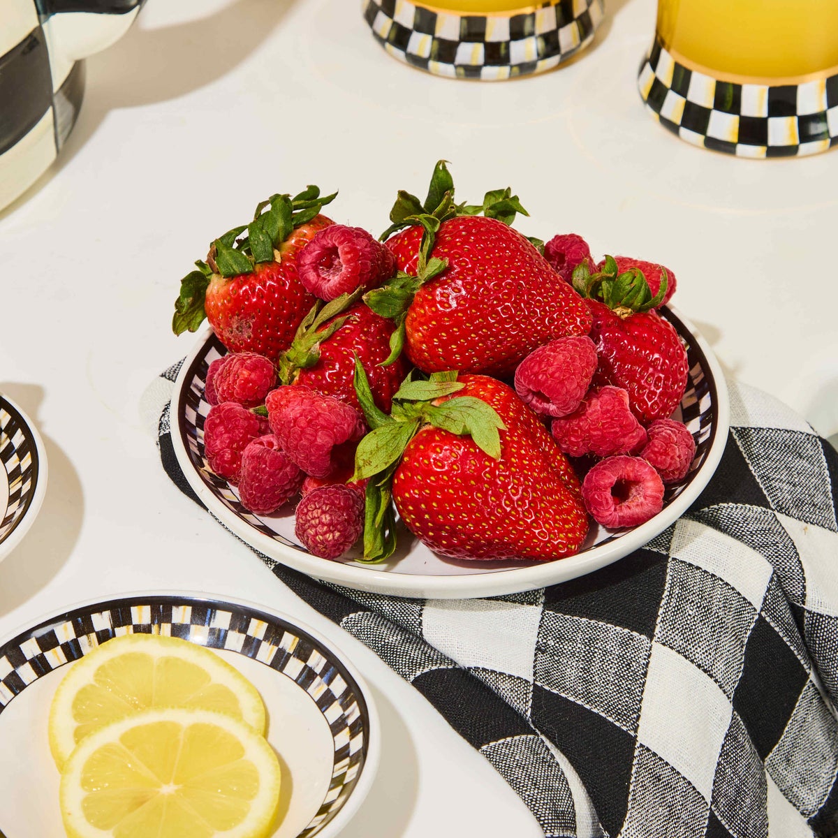 Courtly Check Everyday Small Plates, Set of 4 - Image 7