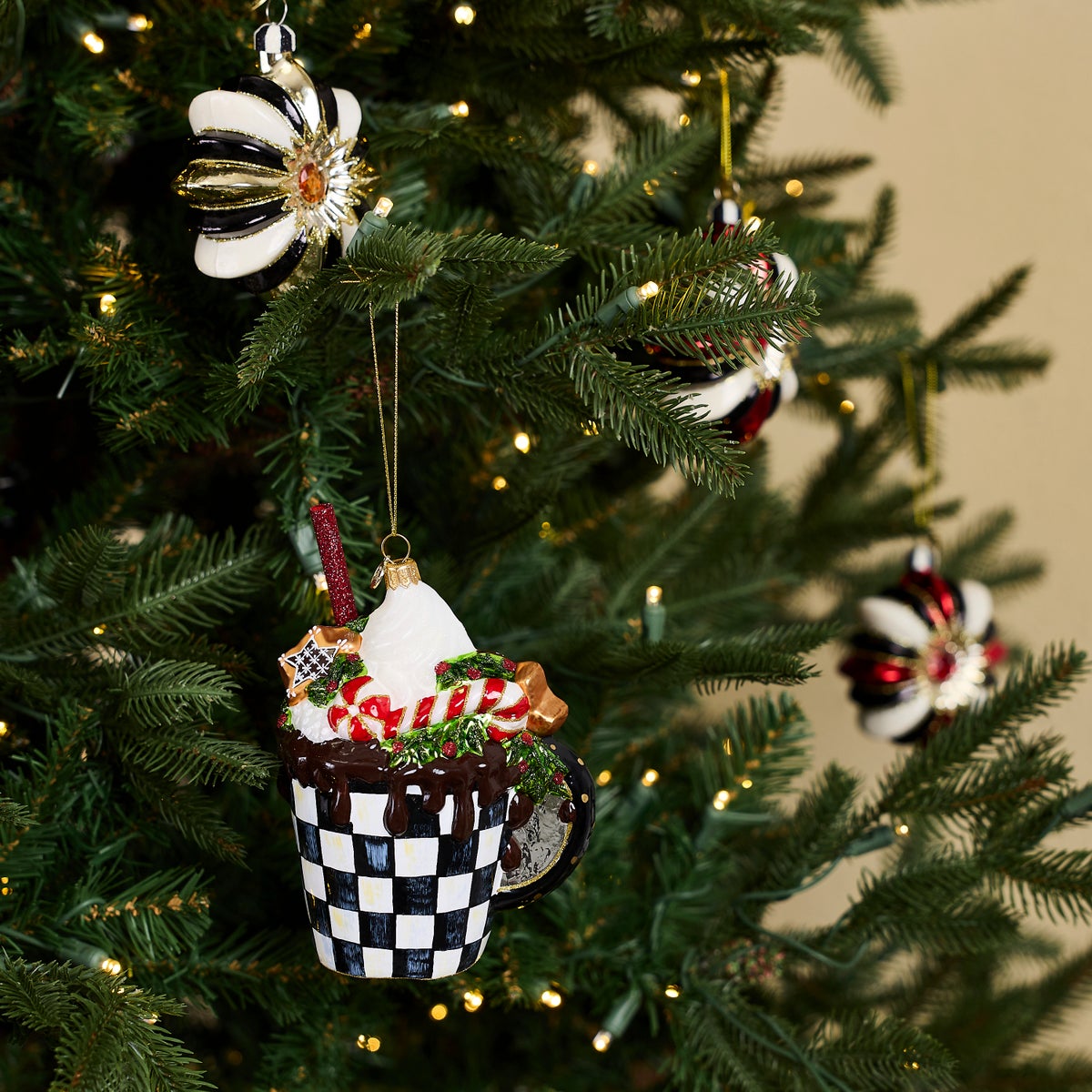 Hot Coco Glass Ornament - Image 2