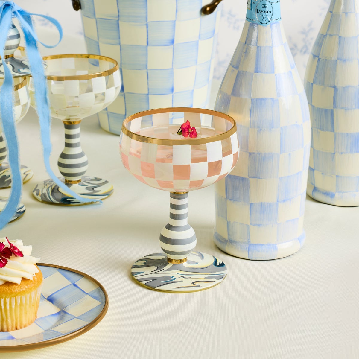 Carnival White Coupe Glass - Image 4