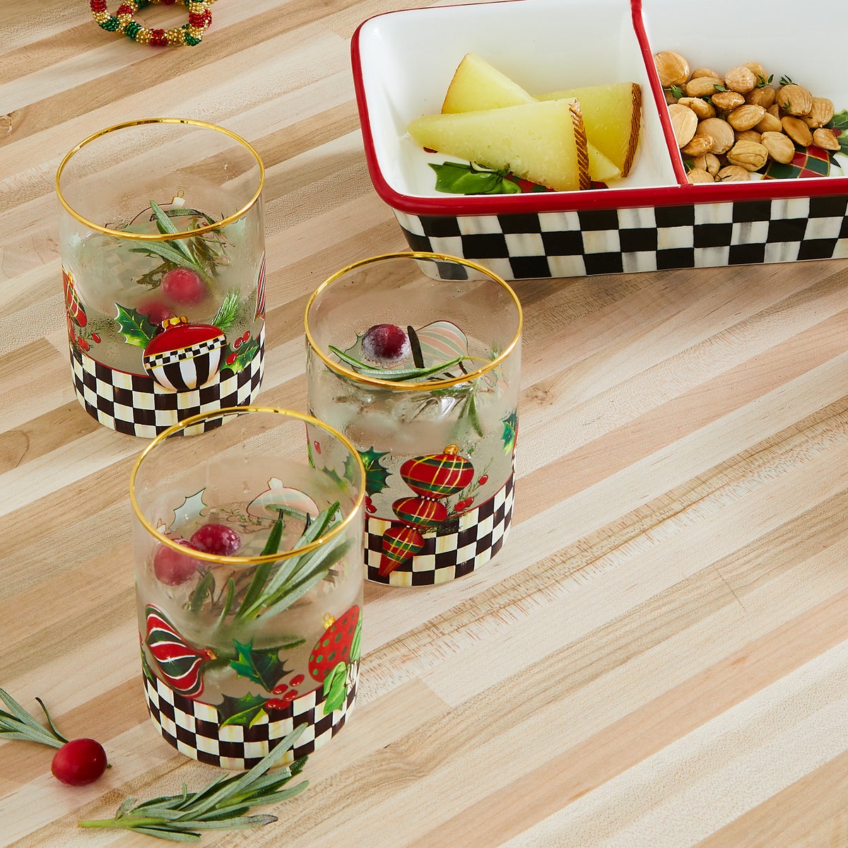 Deck the Halls Tumbler, Set of 2 - Image 3