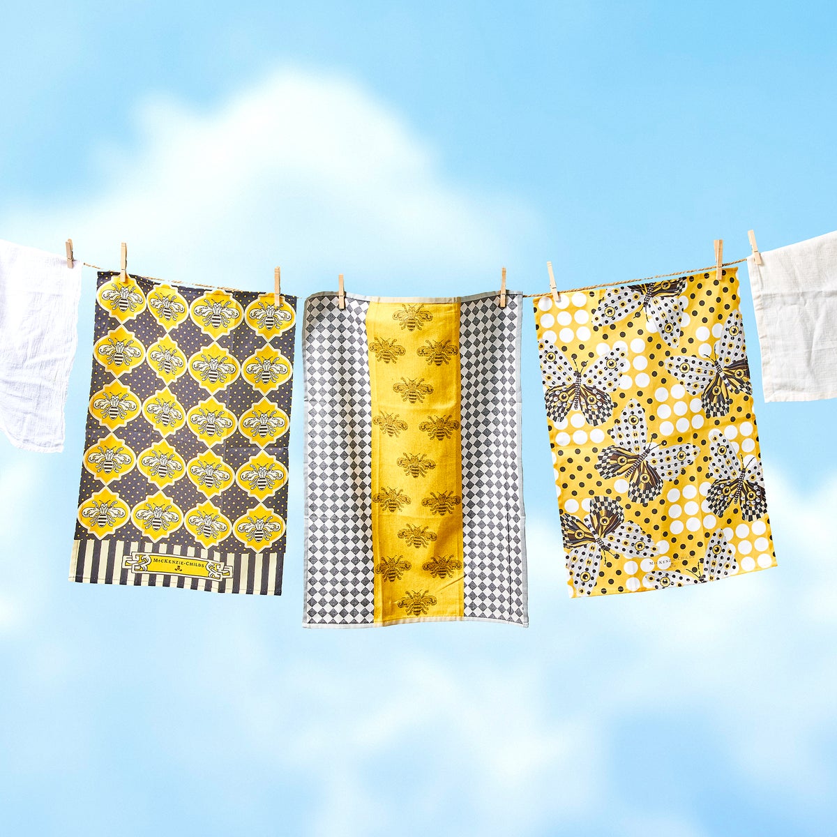 Queen Bee Woven Dish Towel - Image 2