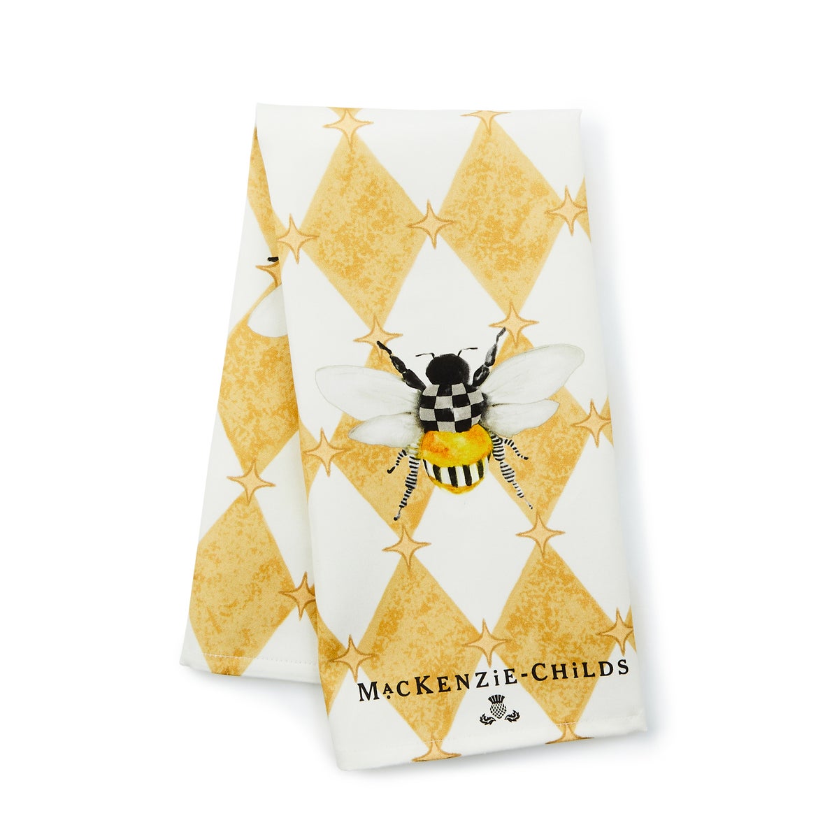 Honeycomb With Bees Dish Towel - Image 2