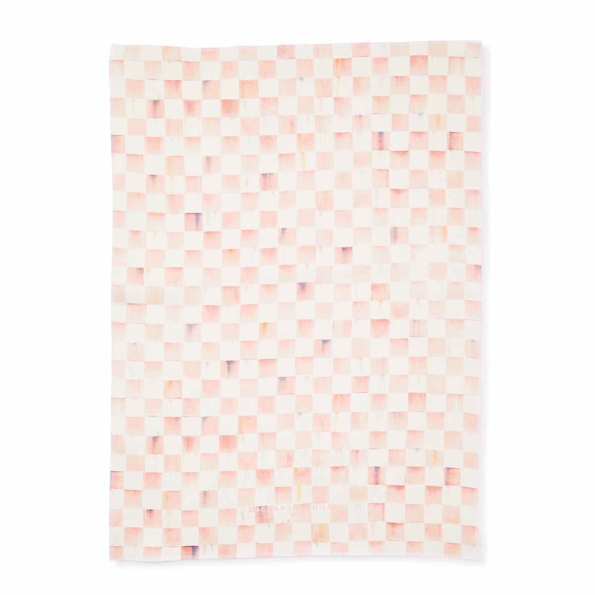 Rosy Check Dish Towel - Image 4