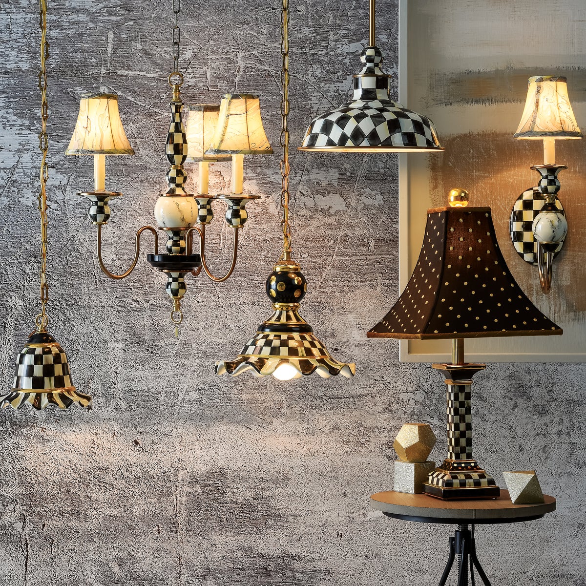 Courtly Check 12" Barn Pendant Lamp - Image 7