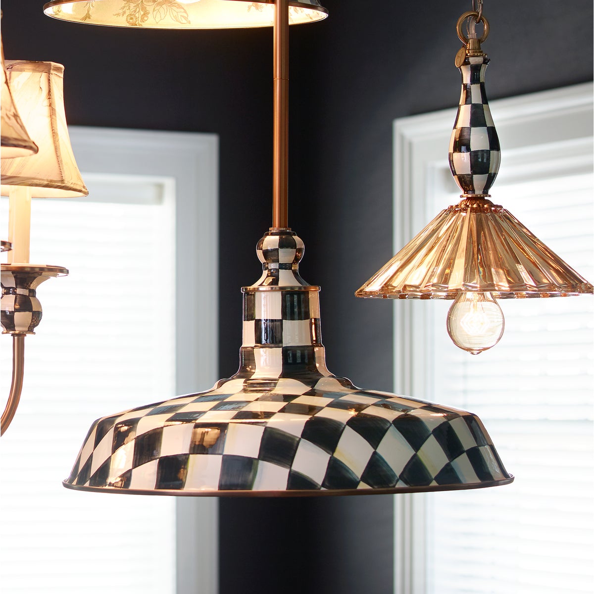 Courtly Check 18" Barn Pendant Lamp - Image 5