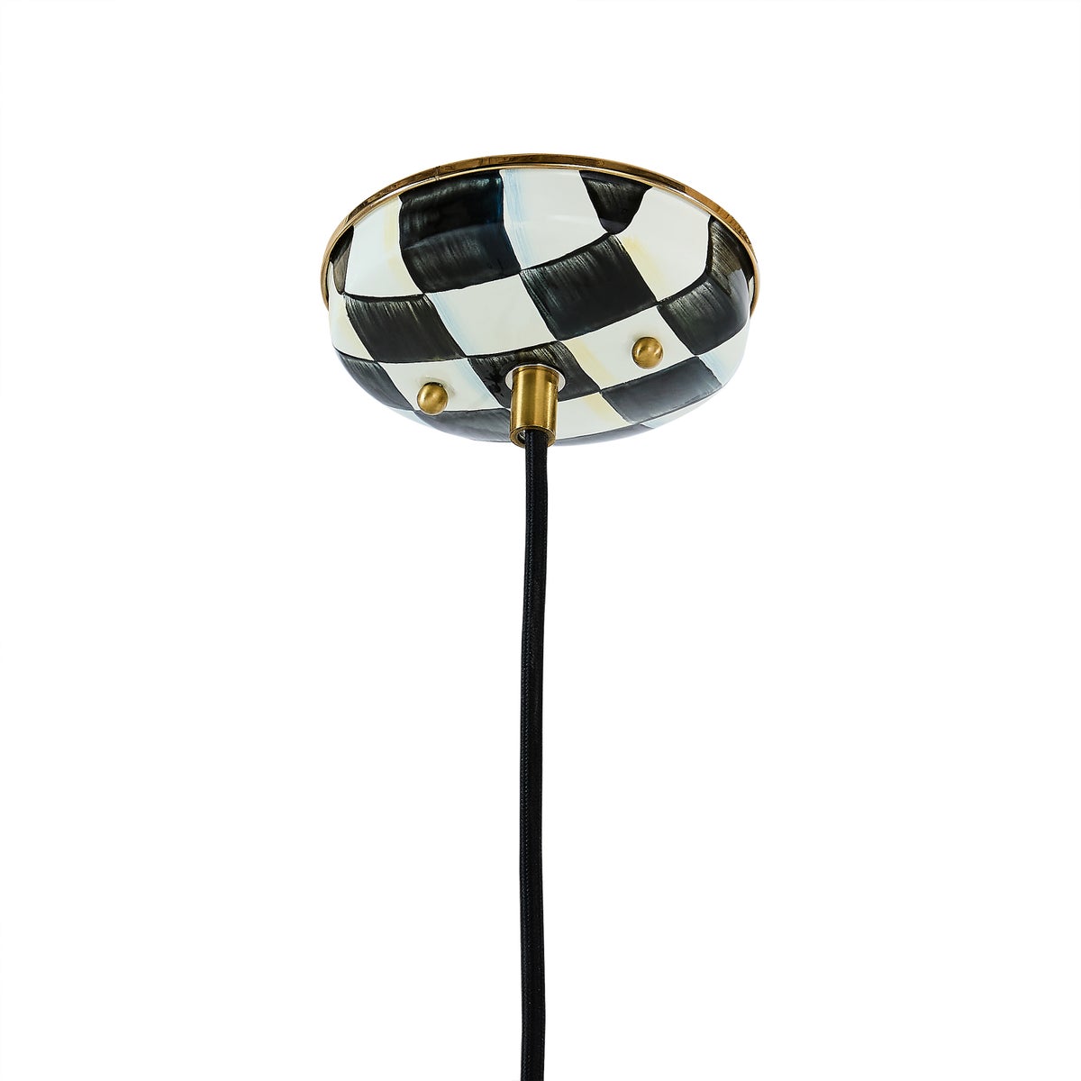Courtly Check 8" Dome Pendant Lamp - Image 5