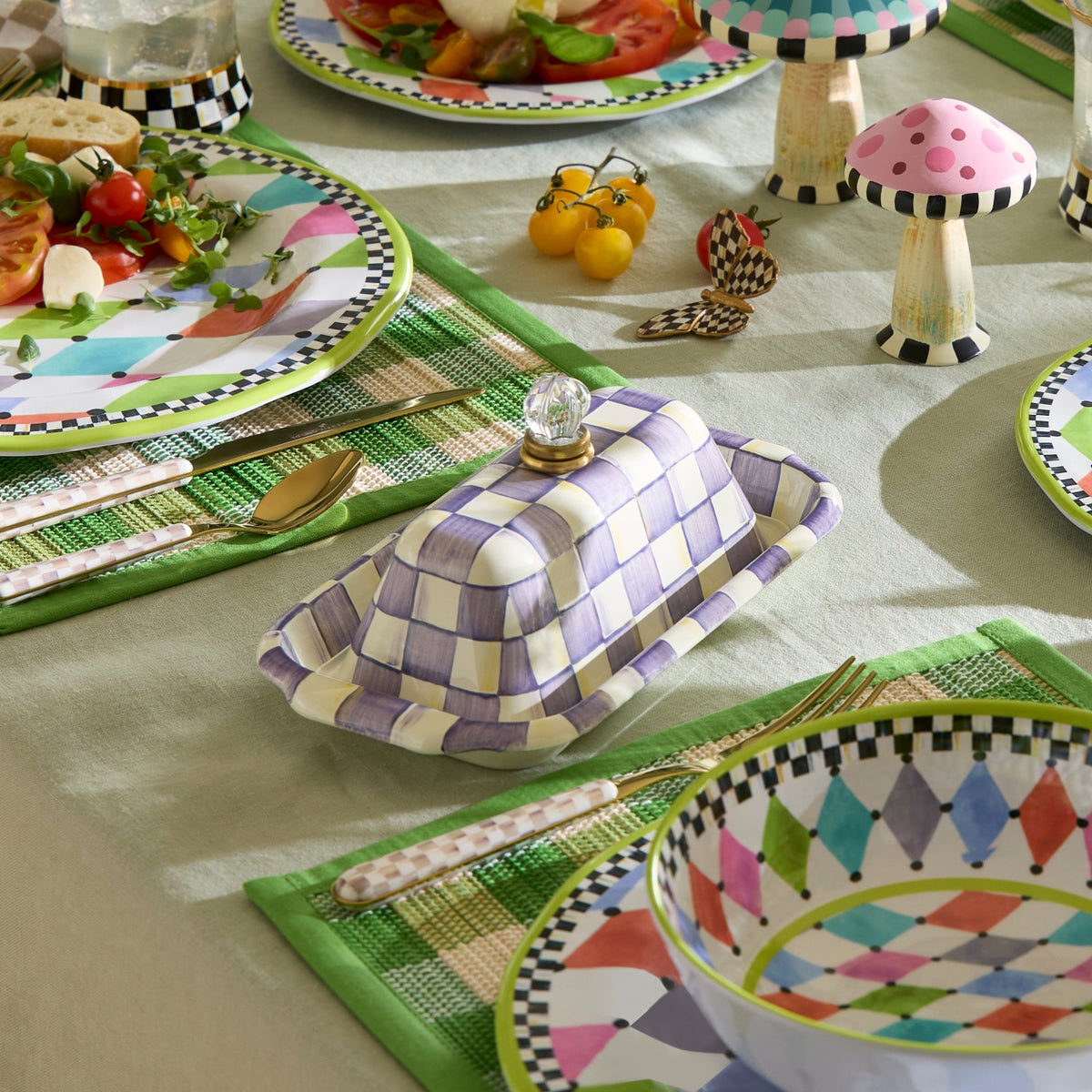 Violet Check Butter Box - Image 8