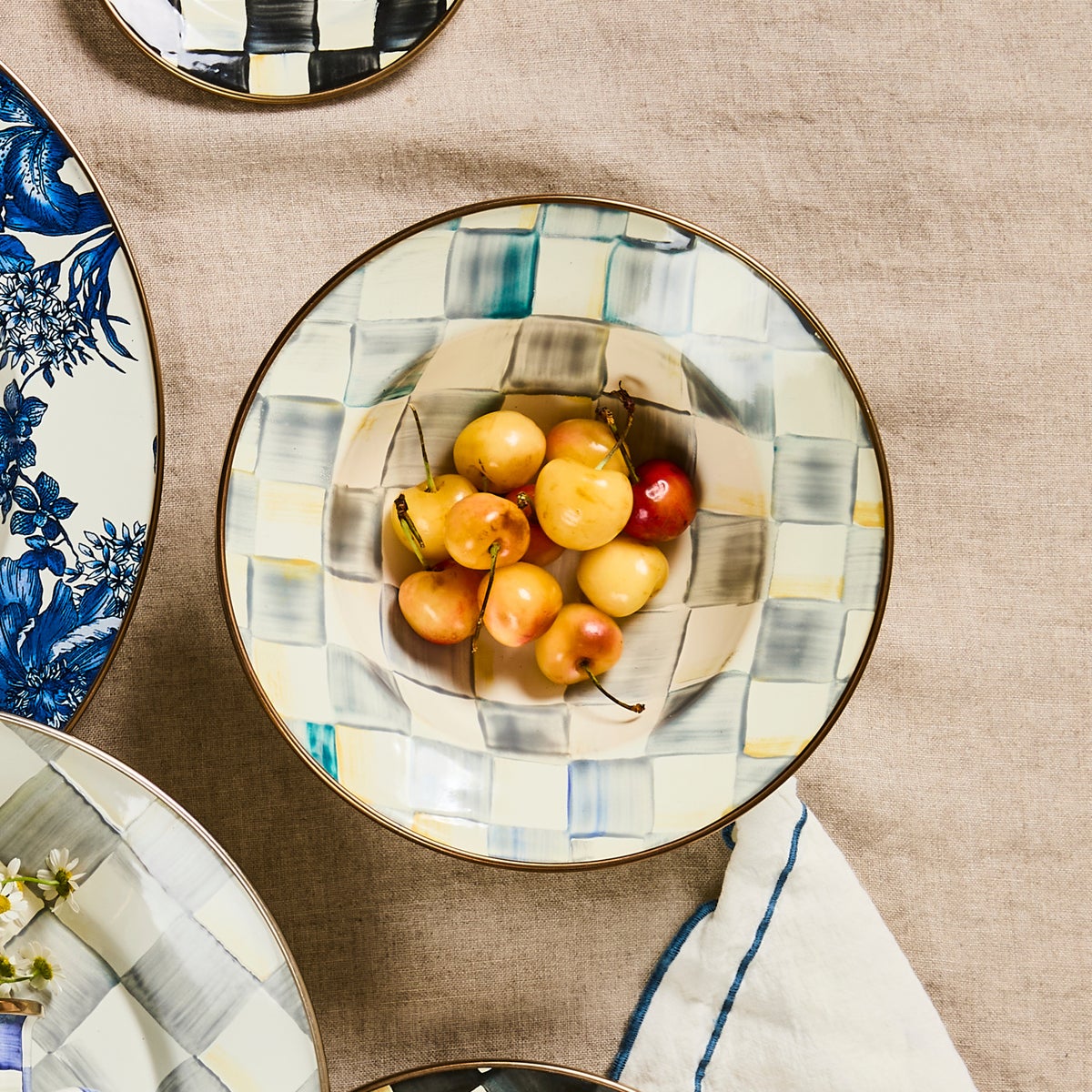 Sterling Check Breakfast Bowl - Image 5