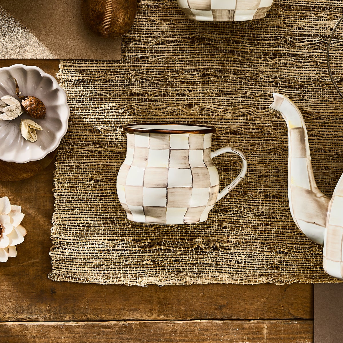 Mocha Check Mug - Image 7