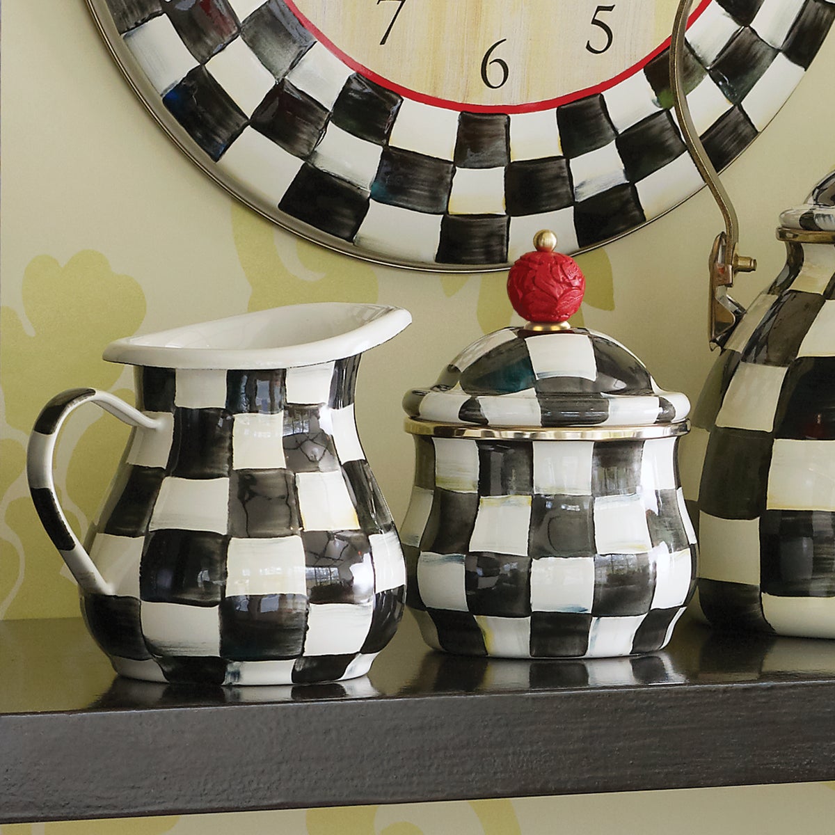 Courtly Check Lidded Sugar Bowl - Image 2