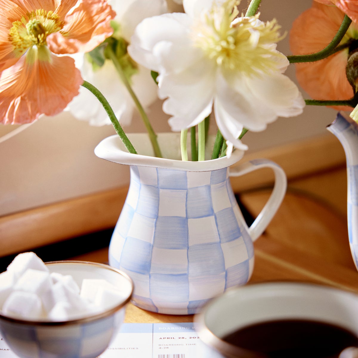 Sky Check Creamer - Image 2
