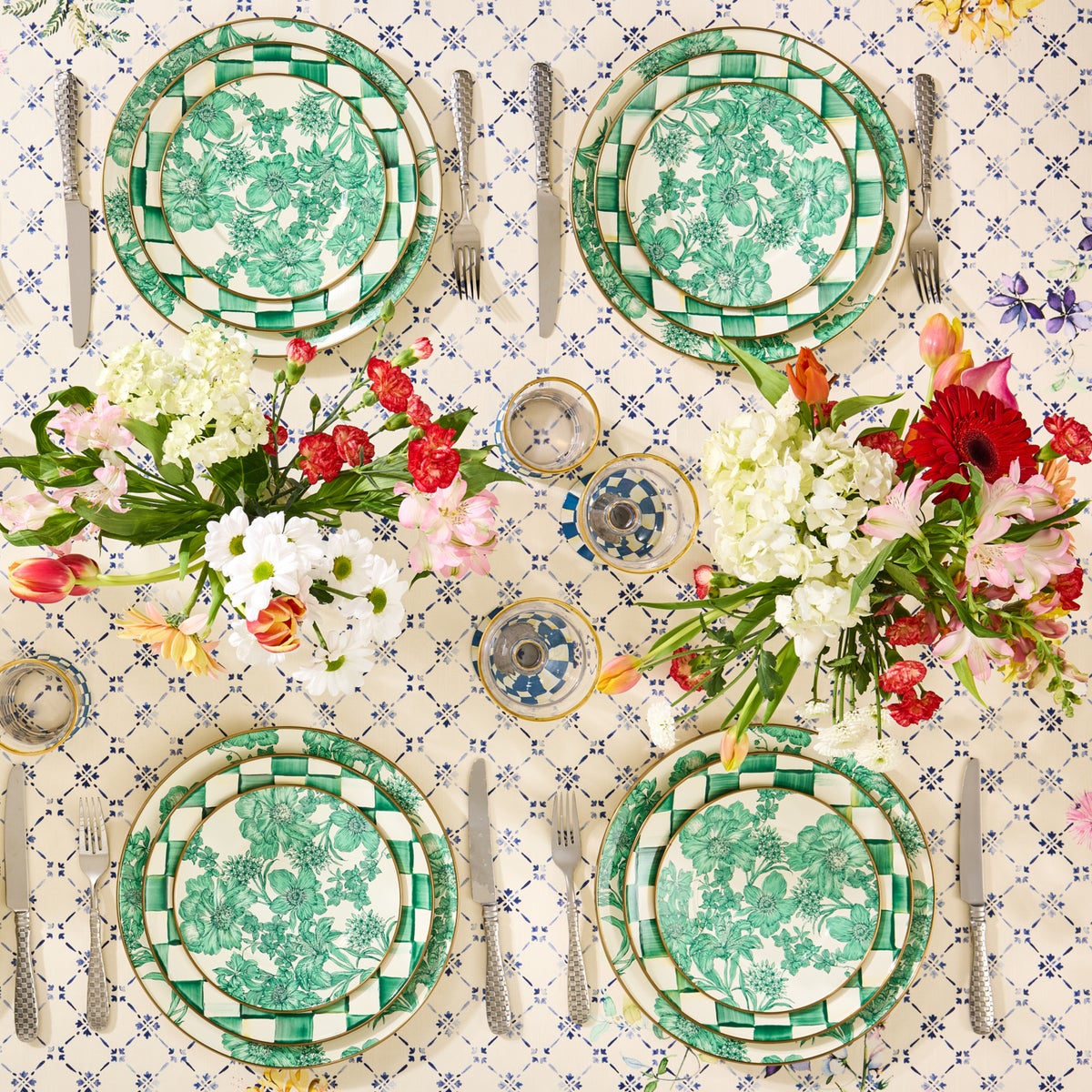 Emerald English Garden Salad Plate - Image 2