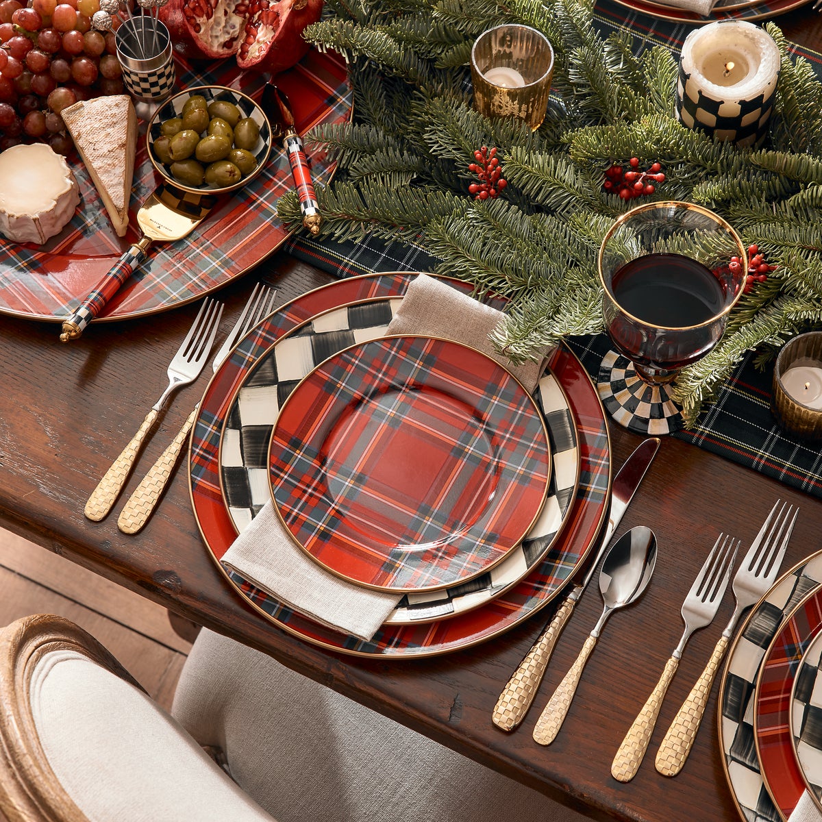Tartastic Enamel Salad/Dessert Plate - Red - Image 2