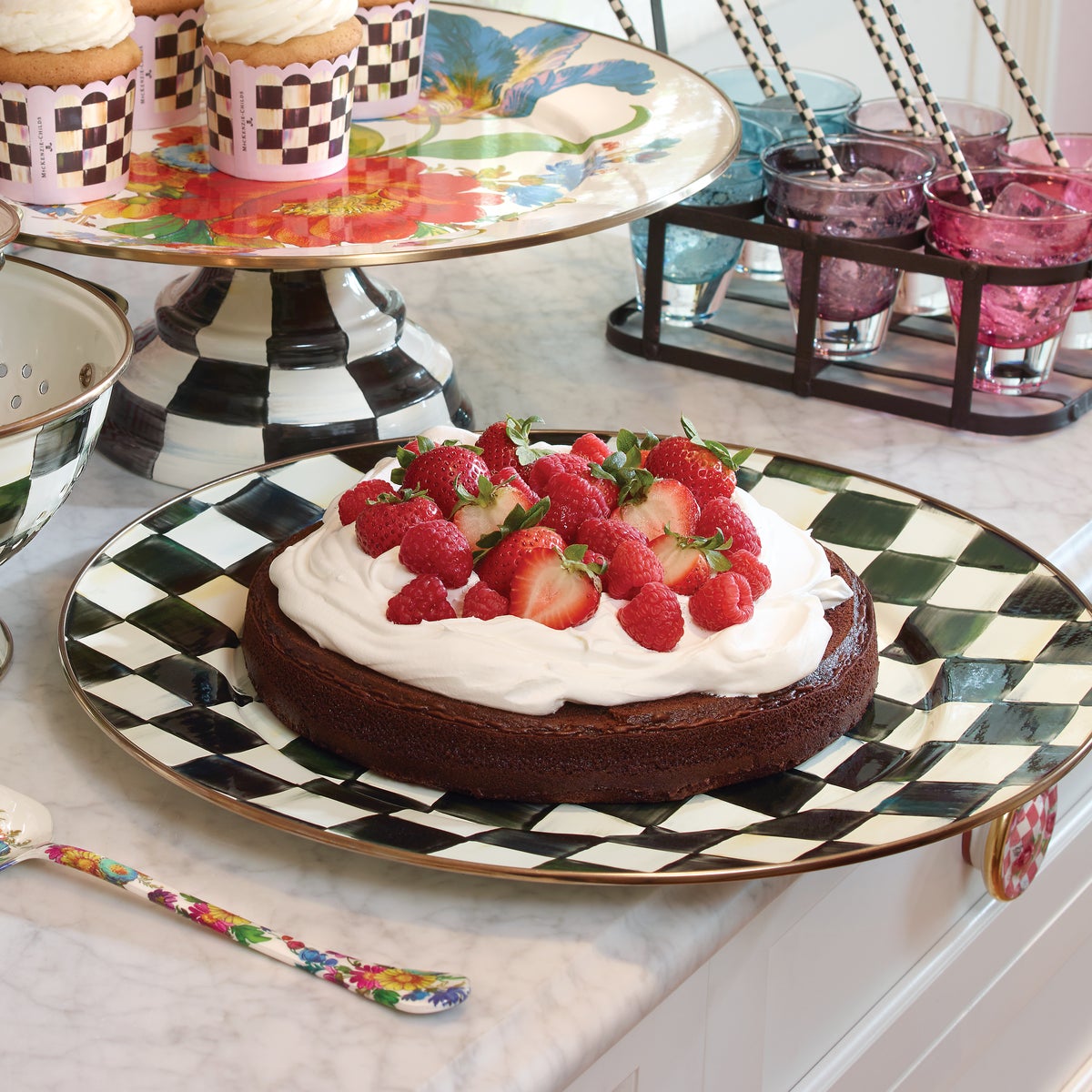 Courtly Check Serving Platter - Image 6