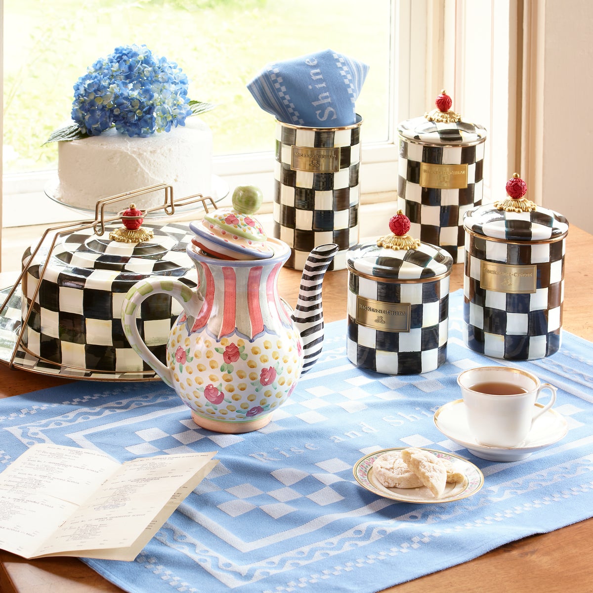 Courtly Check Small Canister - Image 2