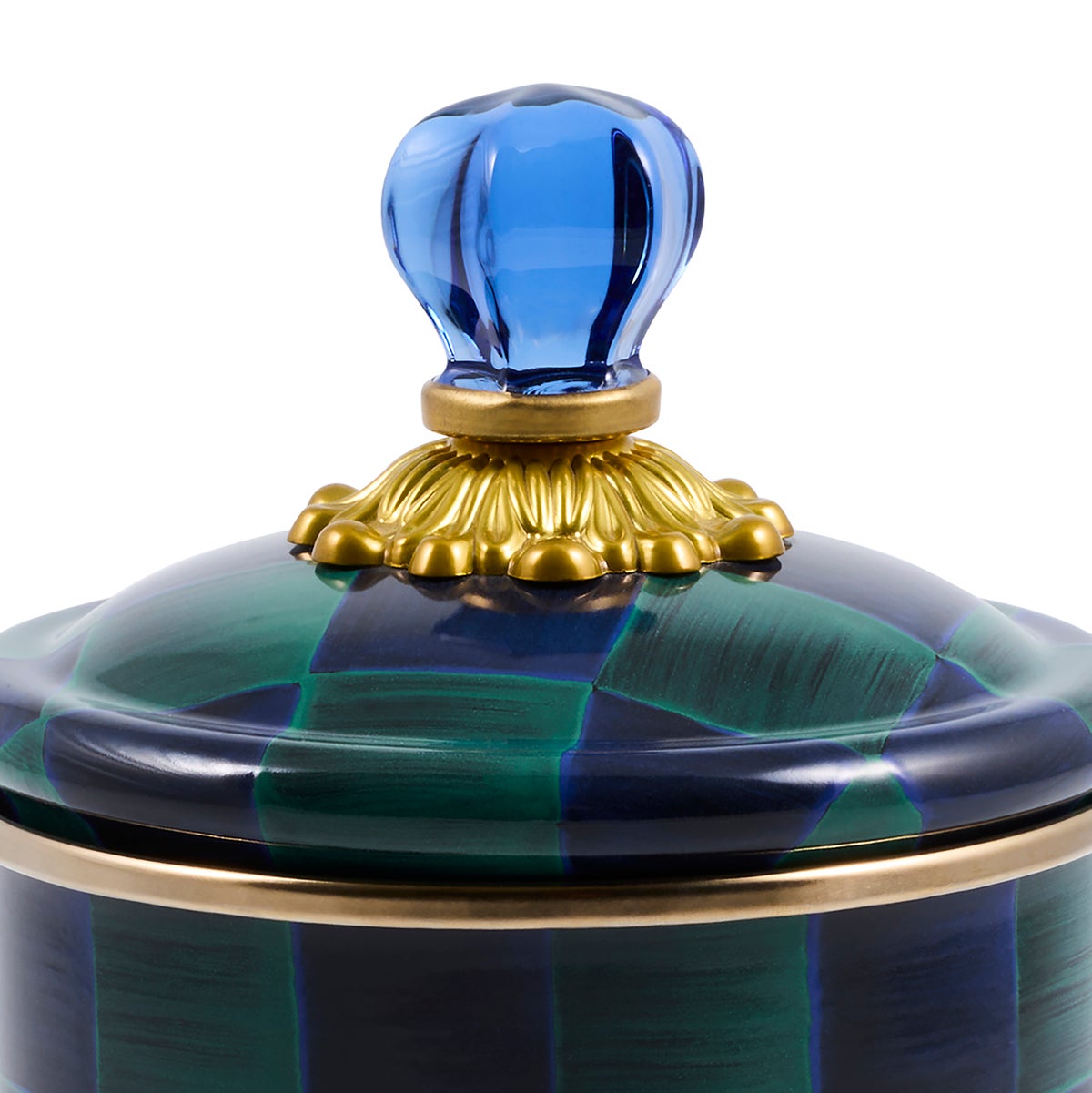 Juniper Check Medium Canister - Image 5