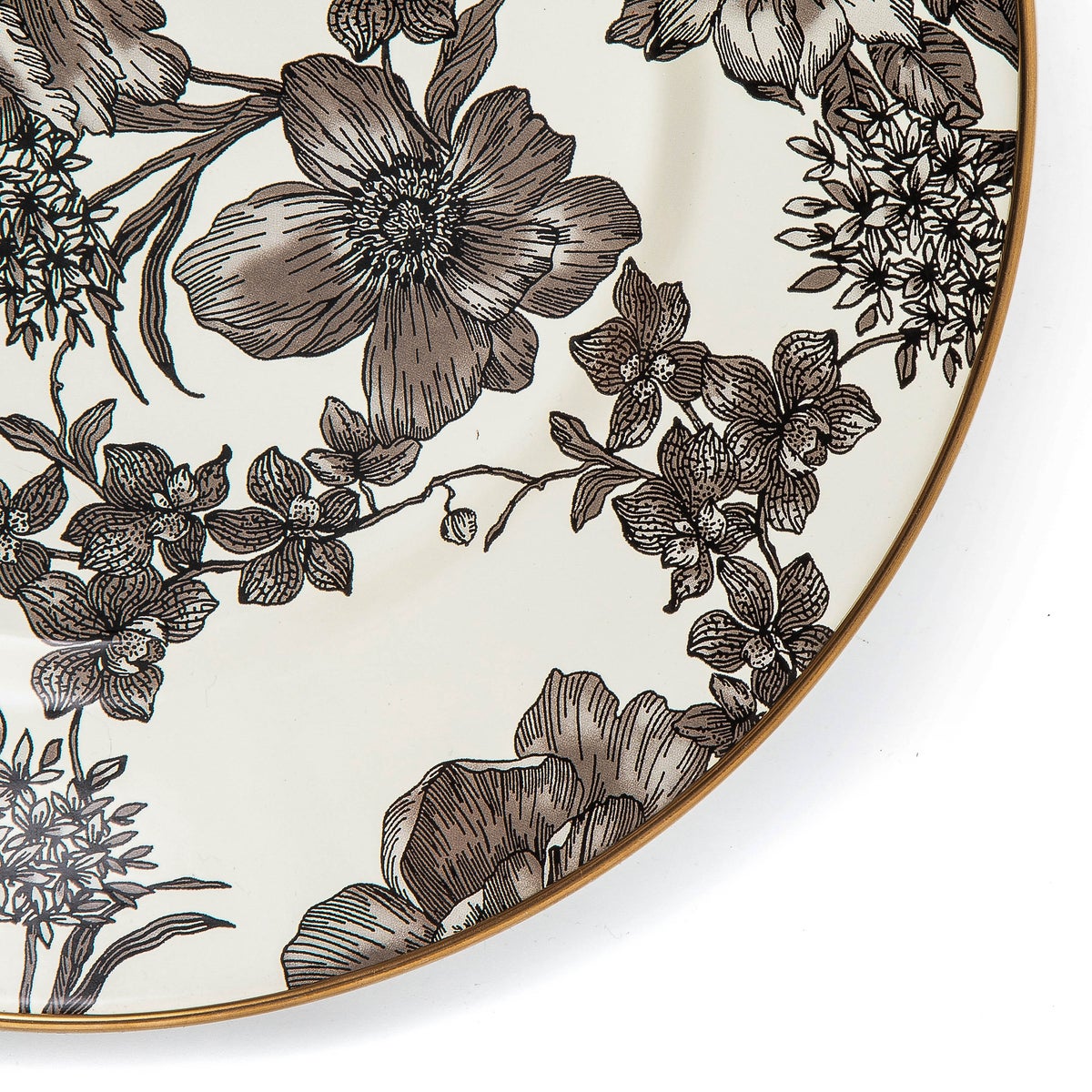 Sterling English Garden Enamel Dinner Plate - Image 3