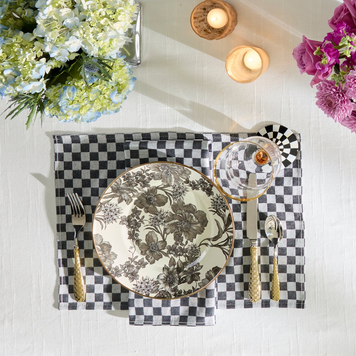 Sterling English Garden Enamel Dinner Plate - Image 4
