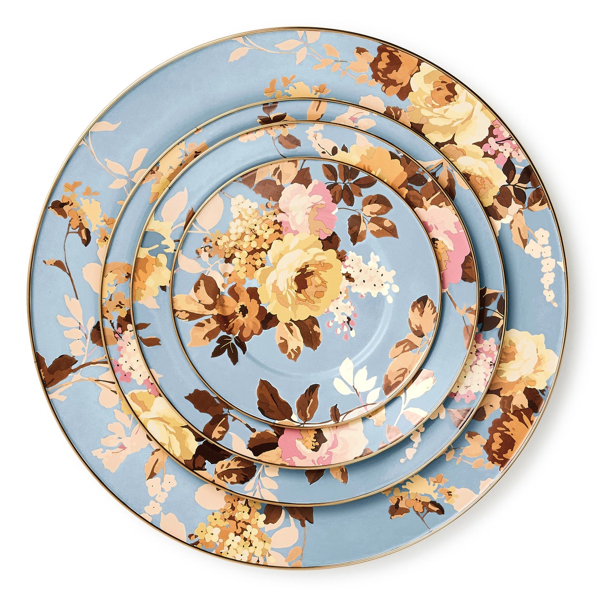 Wild Rose Slate Dinner Plate - Image 4
