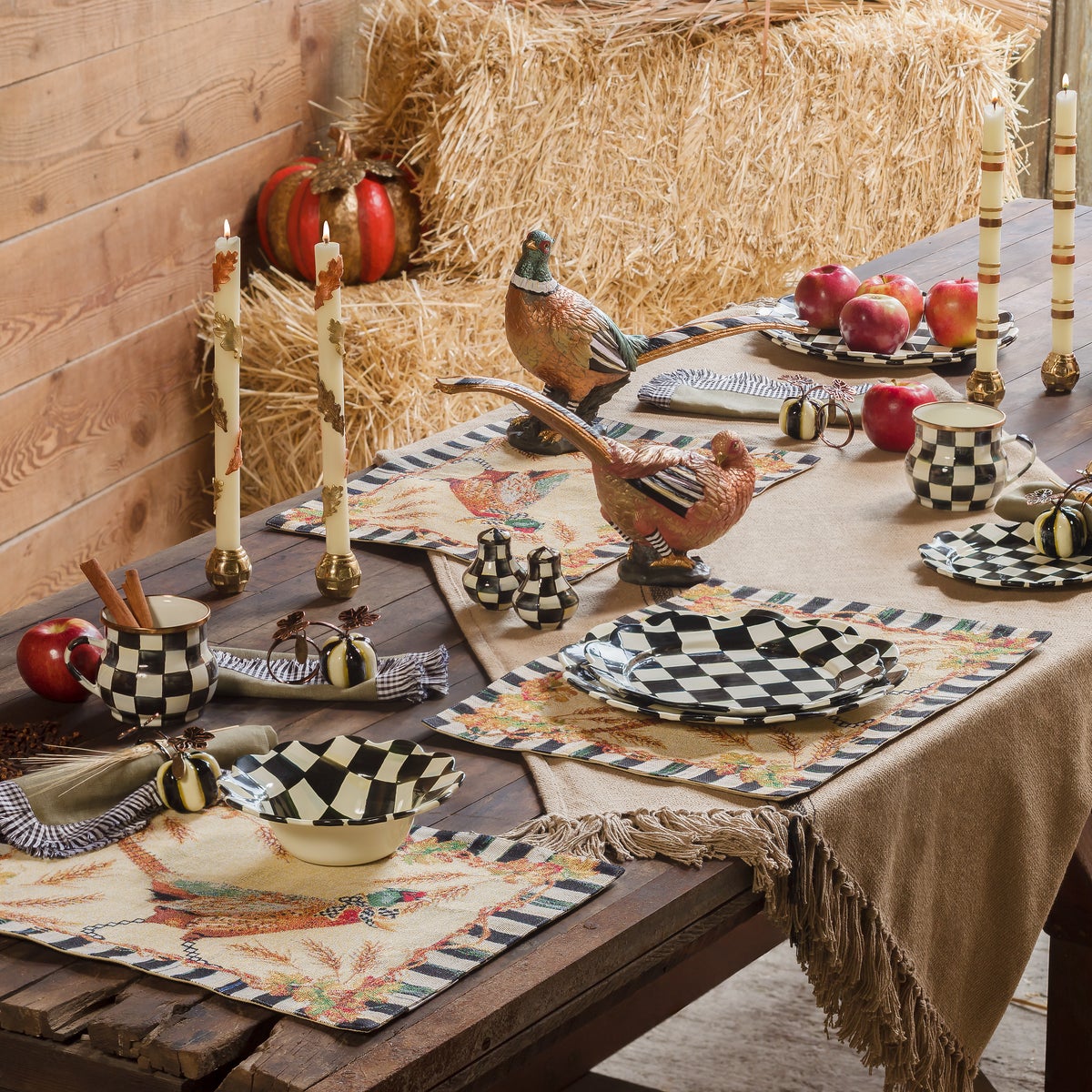 Courtly Check Salt & Pepper Shakers - Image 2