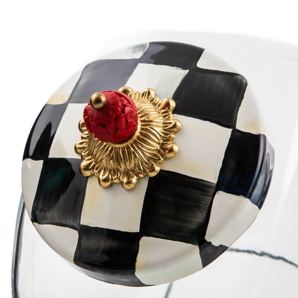 Cookie Jar with Courtly Check Lid - Image 4