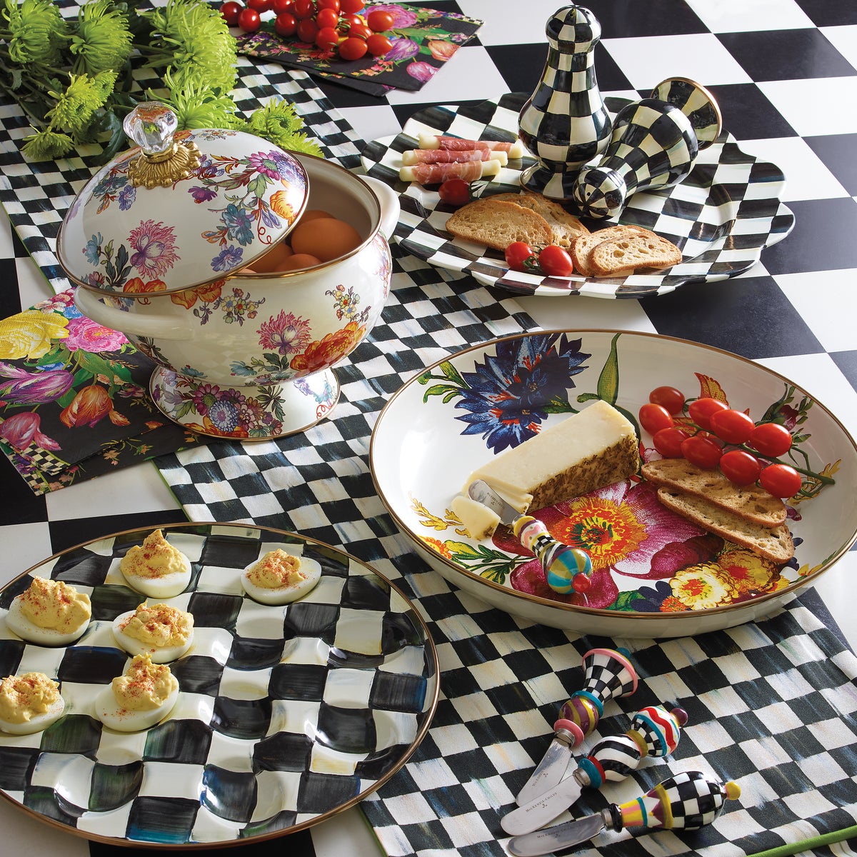 Courtly Check Large Salt & Pepper Shakers - Image 7
