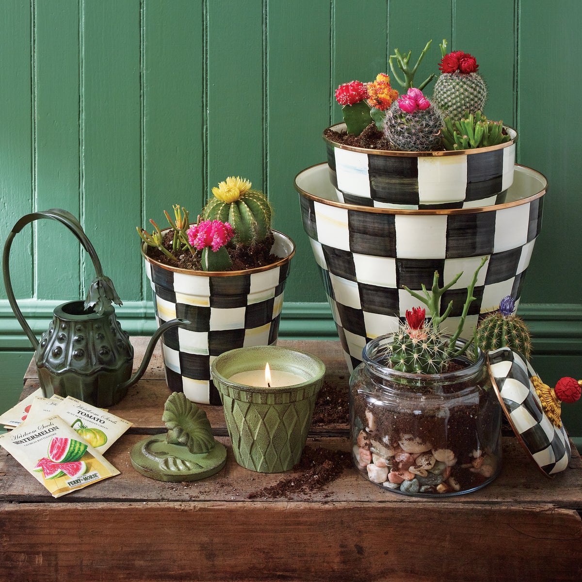 Courtly Check Small Kitchen Canister - Image 3