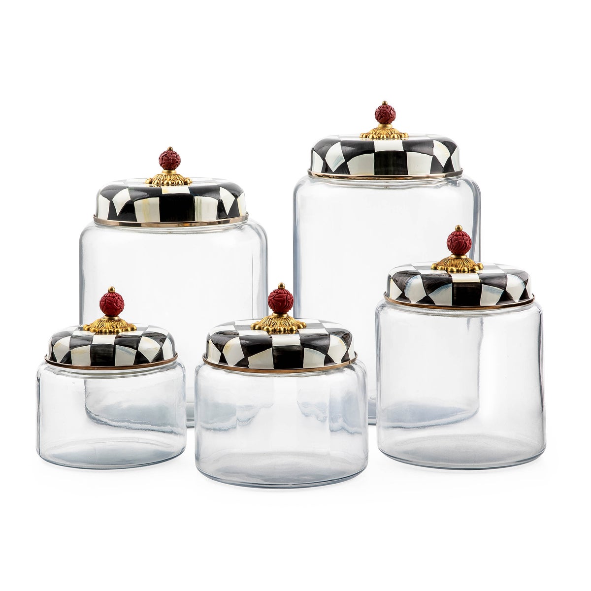 Courtly Check Small Kitchen Canister - Image 5