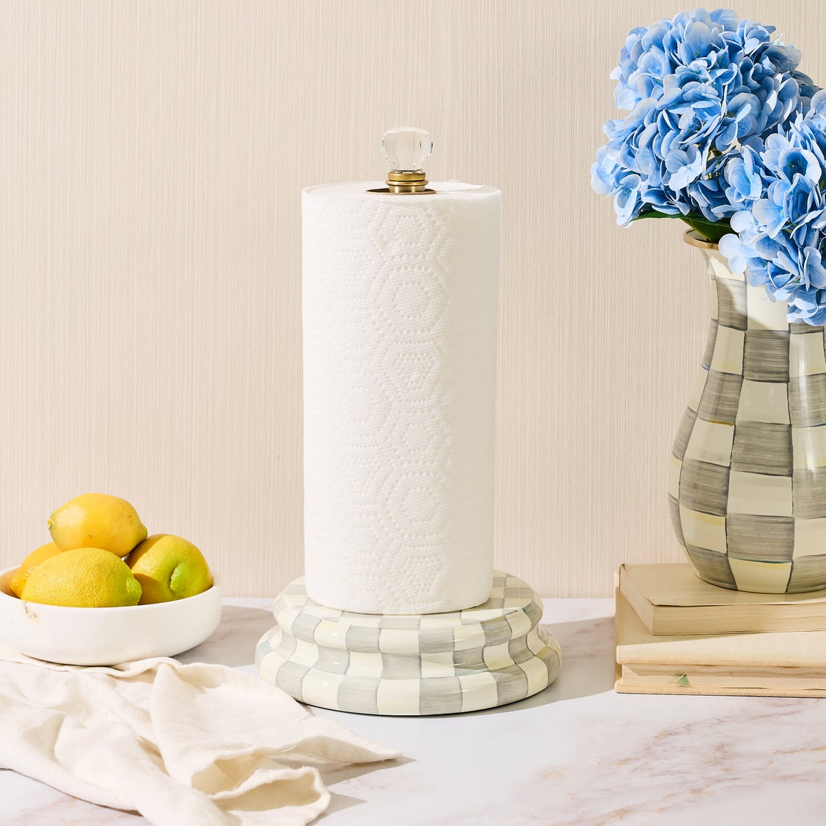 Sterling Check Paper Towel Holder - Image 2