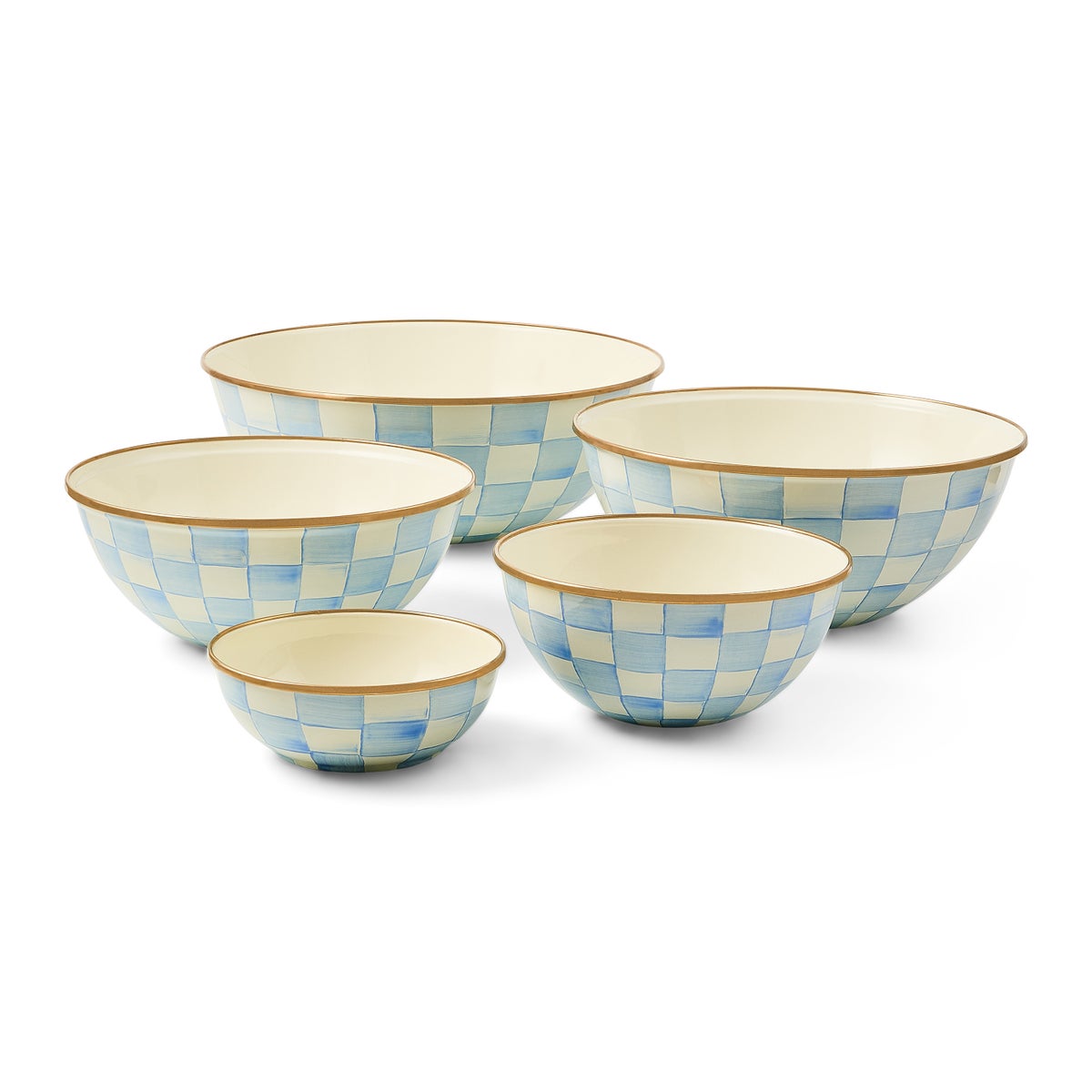 Sky Check Medium Everyday Bowl - Image 4
