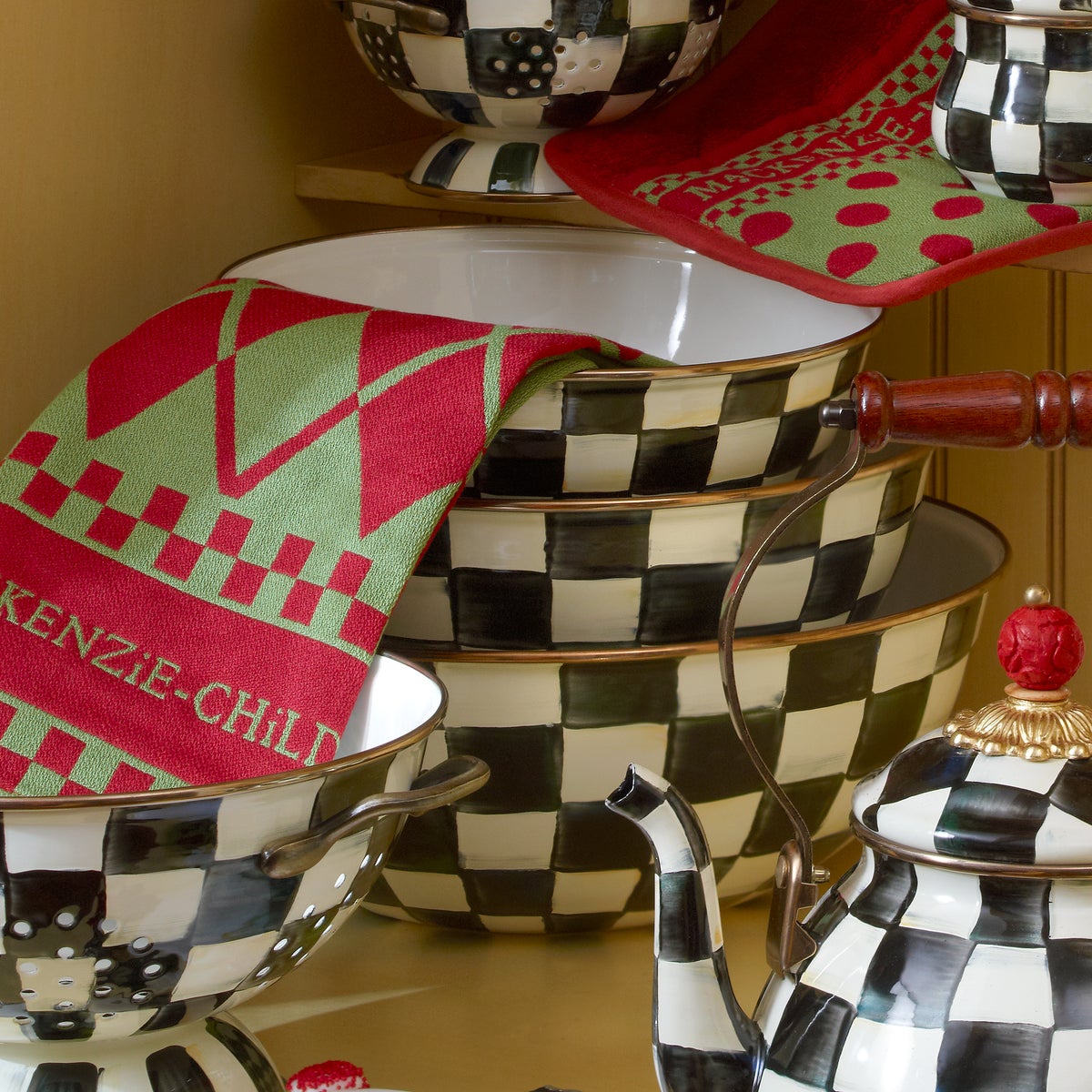 Courtly Check Large Everyday Bowl - Image 8
