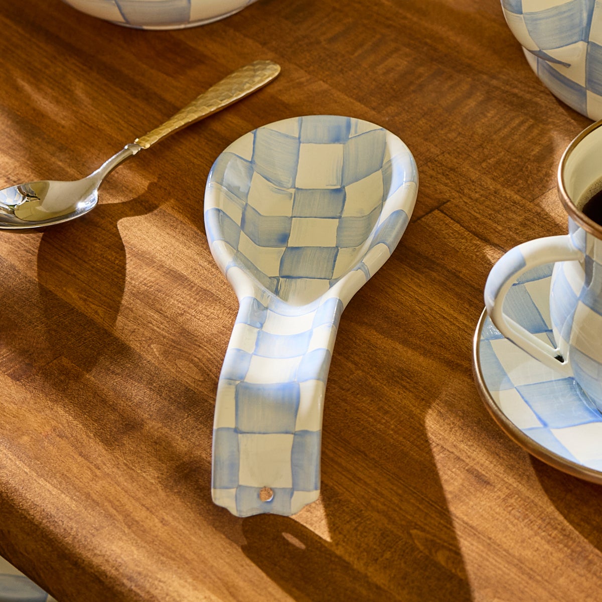 Sky Check Spoon Rest - Image 2