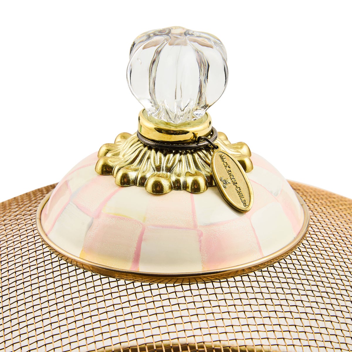 Rosy Check Large Mesh Dome - Image 3