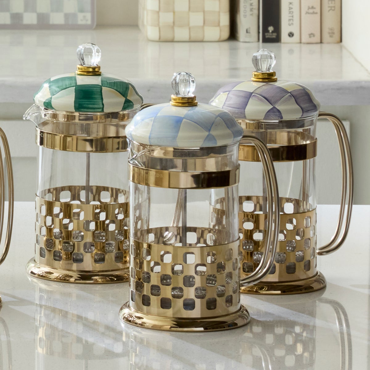 Sky Check French Press - Image 4