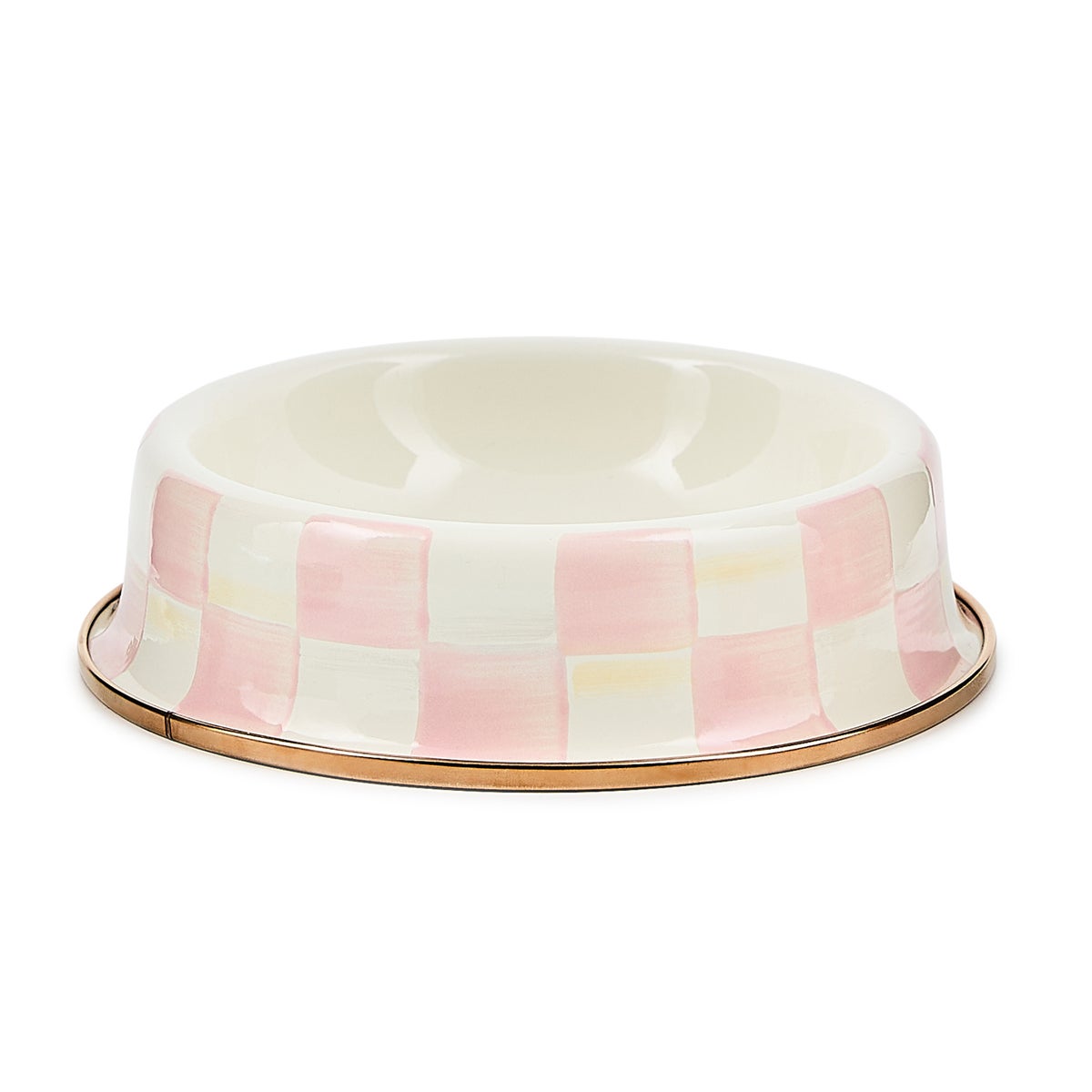 Rosy Check Small Pet Dish